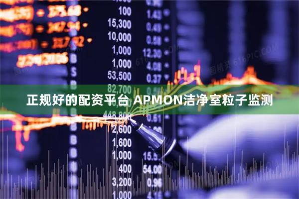 正规好的配资平台 APMON洁净室粒子监测